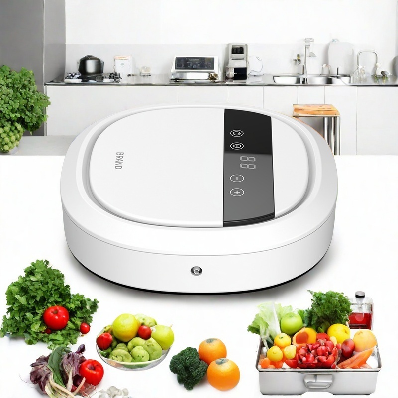 Home Portable Small Ozone Generator Water Cleaner Machine Vegetables and Fruits Purifier