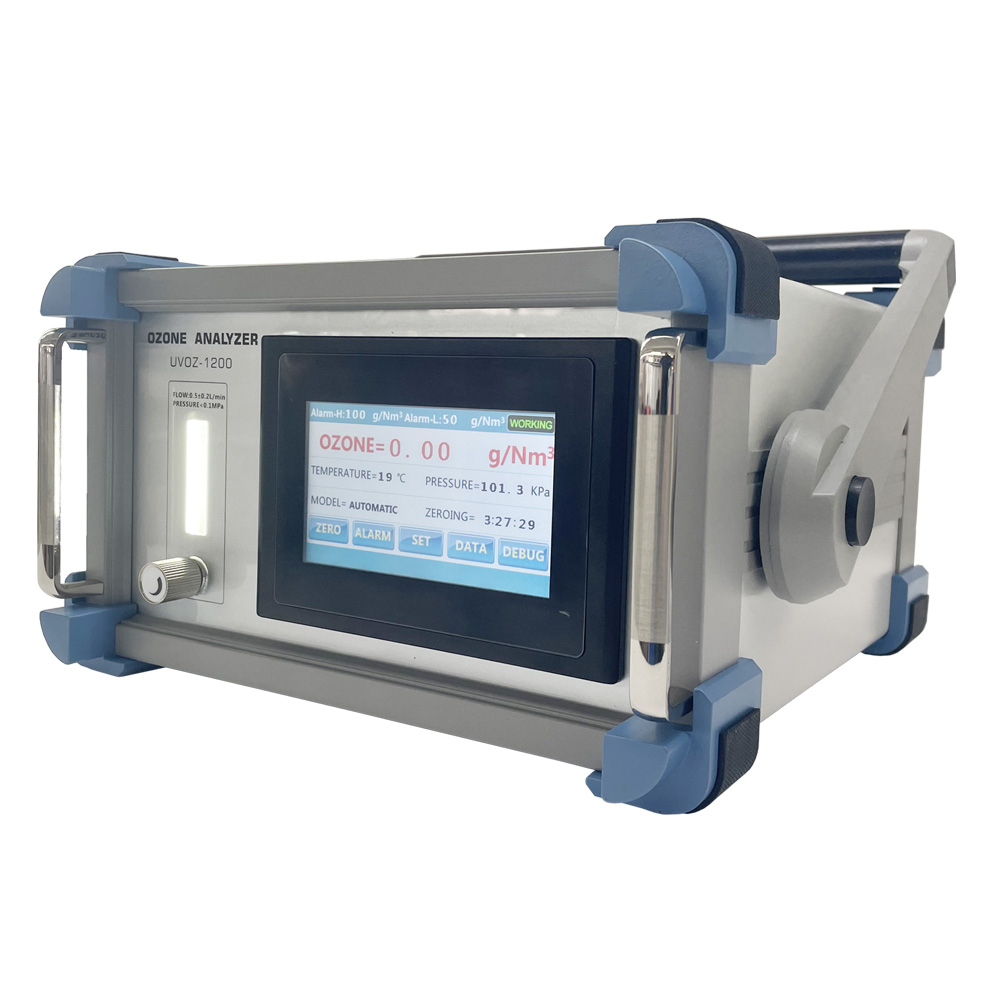 Touch Screen 0-300gNm3 Ozone Gas Analyzer O3 Concentration Monitor for Ozone Generator