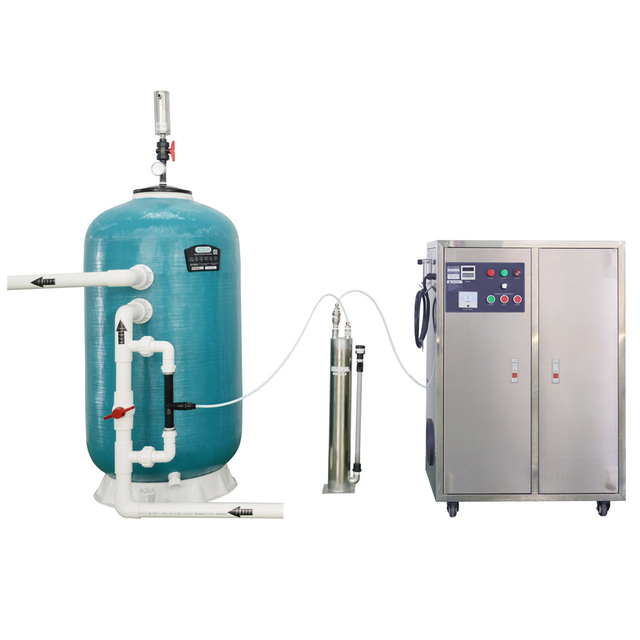 Swimming Pool Sand Filters Fiberglass Water Filtration Ozone Reactor for Water Treatment