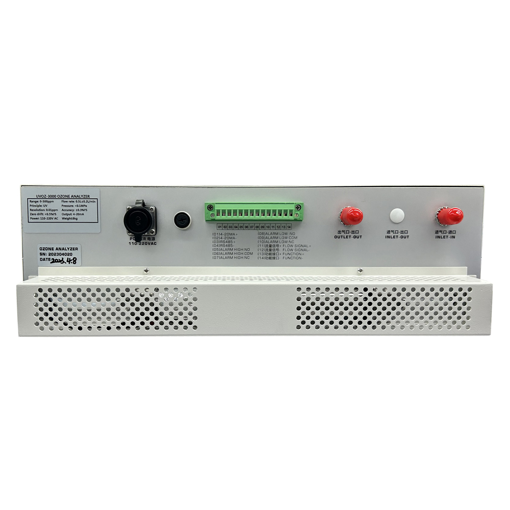 High Accuracy UV Ozone Analyzer Electric Ozone Generator O3 Concentration Monitor
