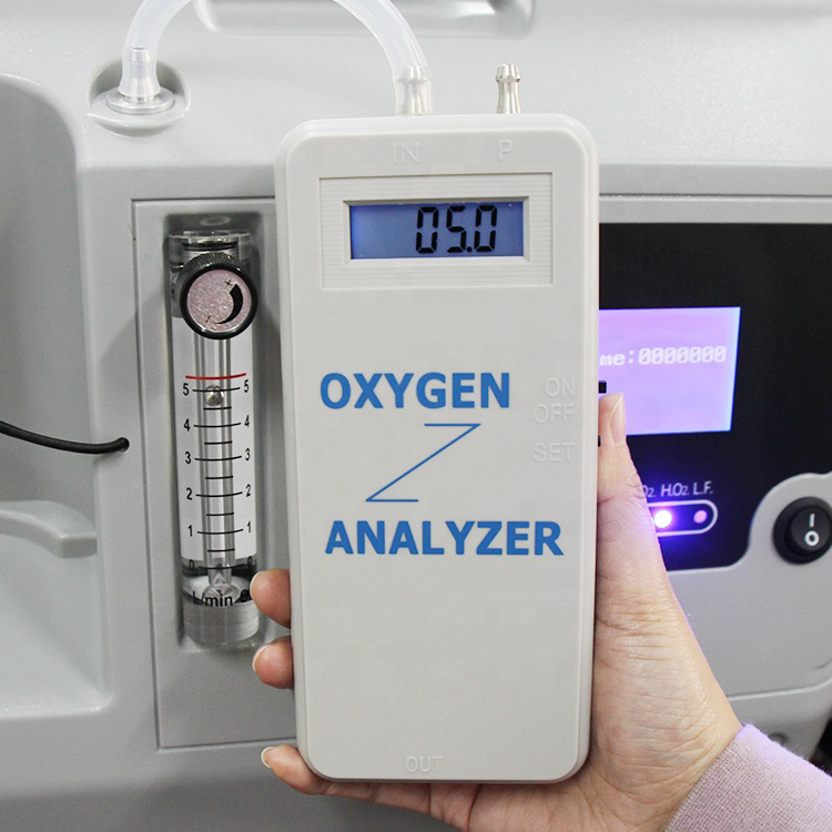 Portable Handheld Oxygen Purity Analyzer for Testing Oxygen Concentrator Purity
