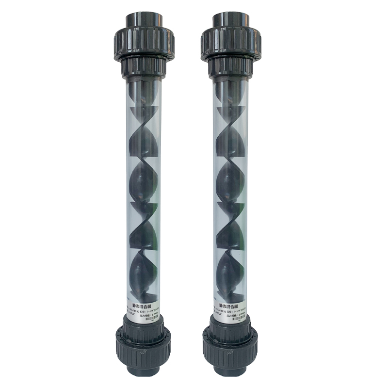 UPVC Static Mixer for Mixing Ozone Gas and Water