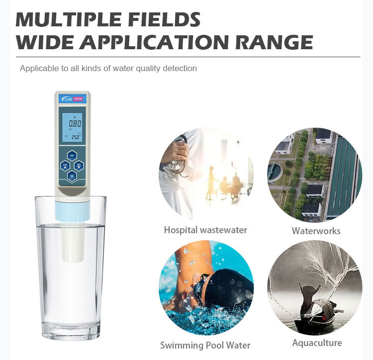 Doz30 Dissolved Ozone Meter in Water Portable O3 Detector