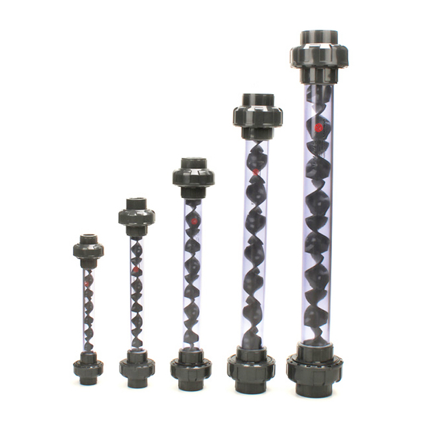 UPVC Static Mixer for Mixing Ozone Gas and Water