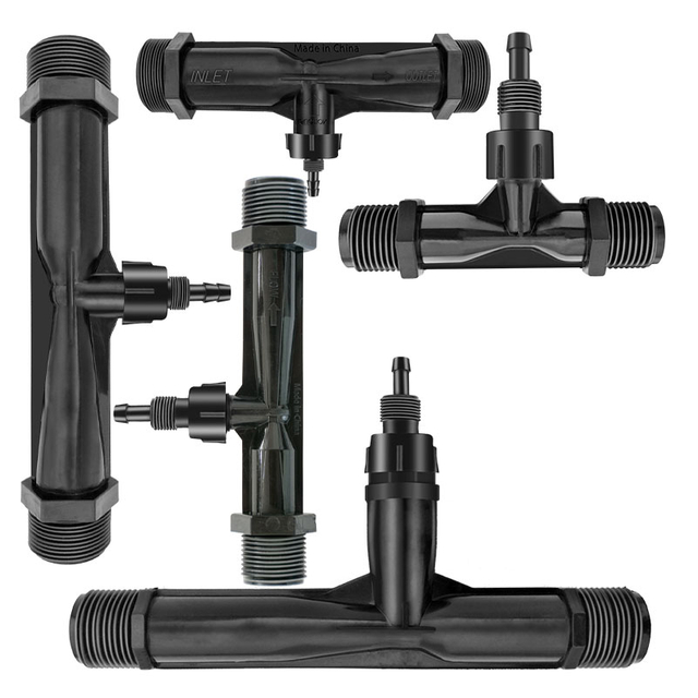 14'' 12'' 34'' 1'' 1.5'' 2'' Inch PVDF Venturi Injector Pvc for Ozone Water Treatment