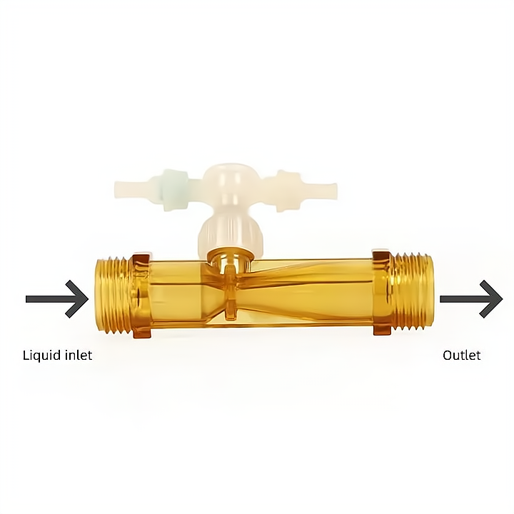 PVDF Venturi Injector with Valve for Ozone Water Treatment Machinery