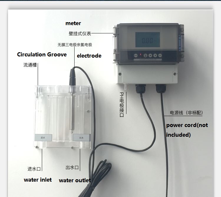 Portable Dissolved Ozone Water Detector Ozone Concentration Meter in Water