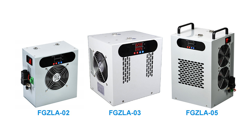Flygoo freezed air dryer for ozone generator, compact refrigerated air dryer for stable ozone production.jpg