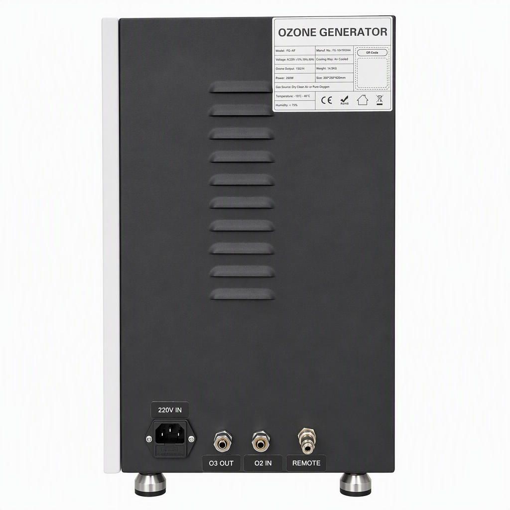 OzonPool 12G 16G Corona Discharge Air Cooled Ozone Generator for Swimming Pool