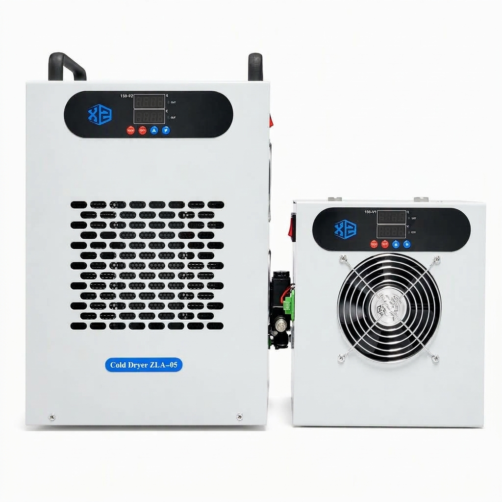 Flygoo Small Refrigerated Air Dryer Provides Dry Air Feed Gas for Ozone Generator